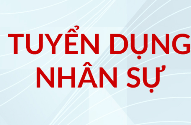 TUYỂN DỤNG THÁNG 11/2020
