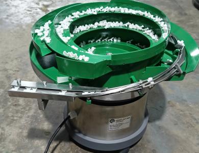Bộ rung cấp chi tiết nhựa trắng